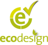 Ecodesign logo in green
