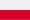 Flag Poland - Creaty.pe
