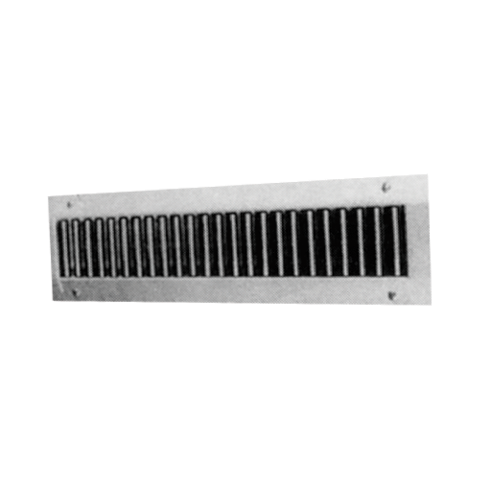 Grille Extérieure Avec Porte Filtre 1000x600 Mm Pas De 50 Mm 872619 Unelvent