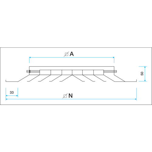 Série AF 704 TP - aluminium