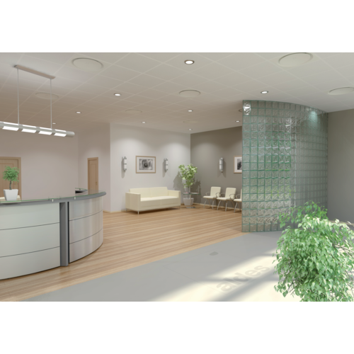 TWISTED® Design-Dralldurchlass, quadratisch