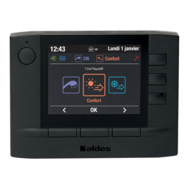 Commande centralisée T.One® noire