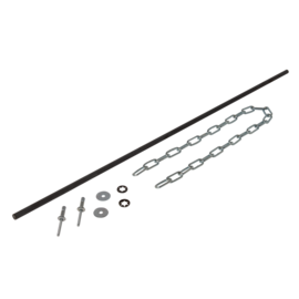 Axe pivot VELONE F400-120 - Modèle 4.5 / 7.2 / 10.5 - embase 698 mm