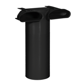 Manicotto Ø 125 90° 2P