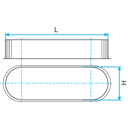 Bouchon Mâle Oblong : BMO