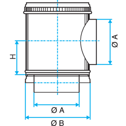 Caisson Piquage : CP alu
