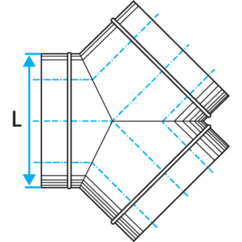 Culotte Oblongue Horizontale : CSH 90°