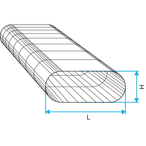 Conduits Spiralés Rigides Oblongs : CSRO