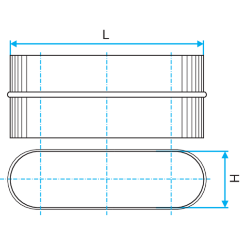 Raccord Mâle Oblong : RMO
