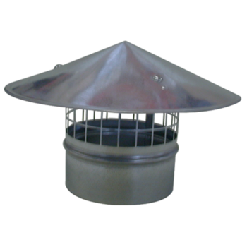 Fumaiolo a cappello cinese per condotti