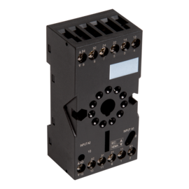 Embase pour relais temporisateur double sortie