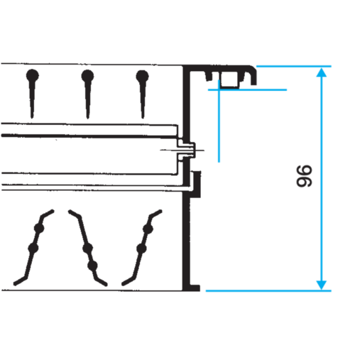 Serie AC 102 D - alluminio
