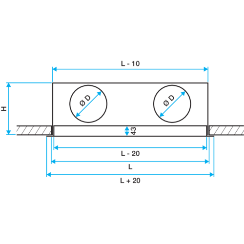 Serie LINED® - alluminio
