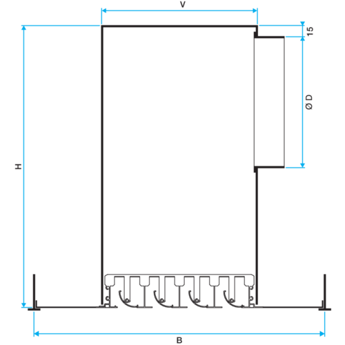 Serie LINED® TP - alluminio