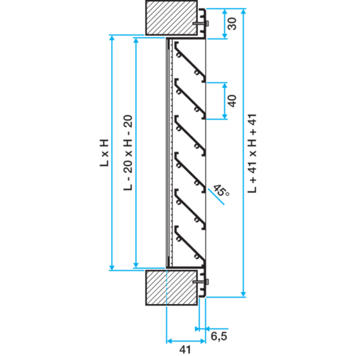 Serie AG 638 - alluminio