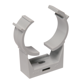Collier de fixation clips Ø 44 mm pour réseau d'aspiration centralisée